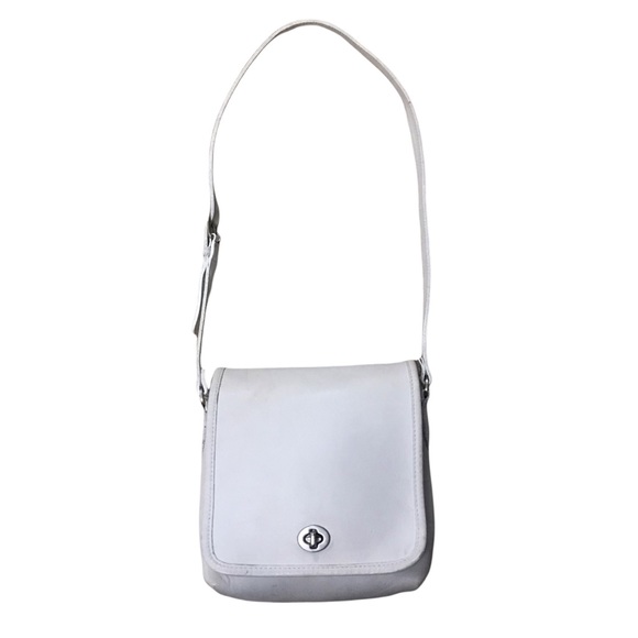 Coach White Leather Bag - Picture 2 of 12